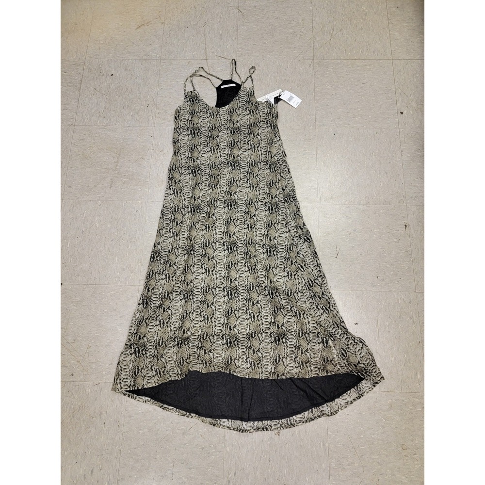 Revolve‎ Vitamin A Amahlia Stevens Snake Skin Pattern Dress Swim Cover Snake S